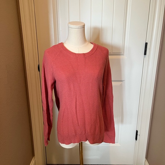 Madewell Sweaters - Madewell Women's Coral Crew Neck Sweater
